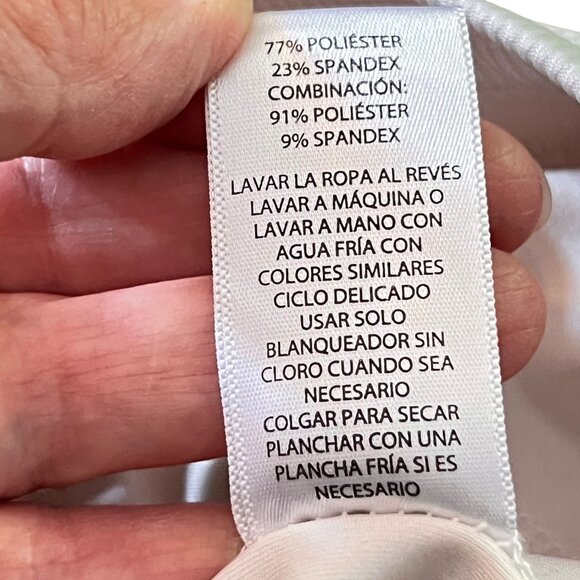 Rachel Zoe Cream White Wide Leg Drawstring Lounge Pants M Pockets Jersey Knit - Picture 7 of 11